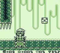 une photo d'Ã©cran de Wario Land sur Nintendo Game Boy